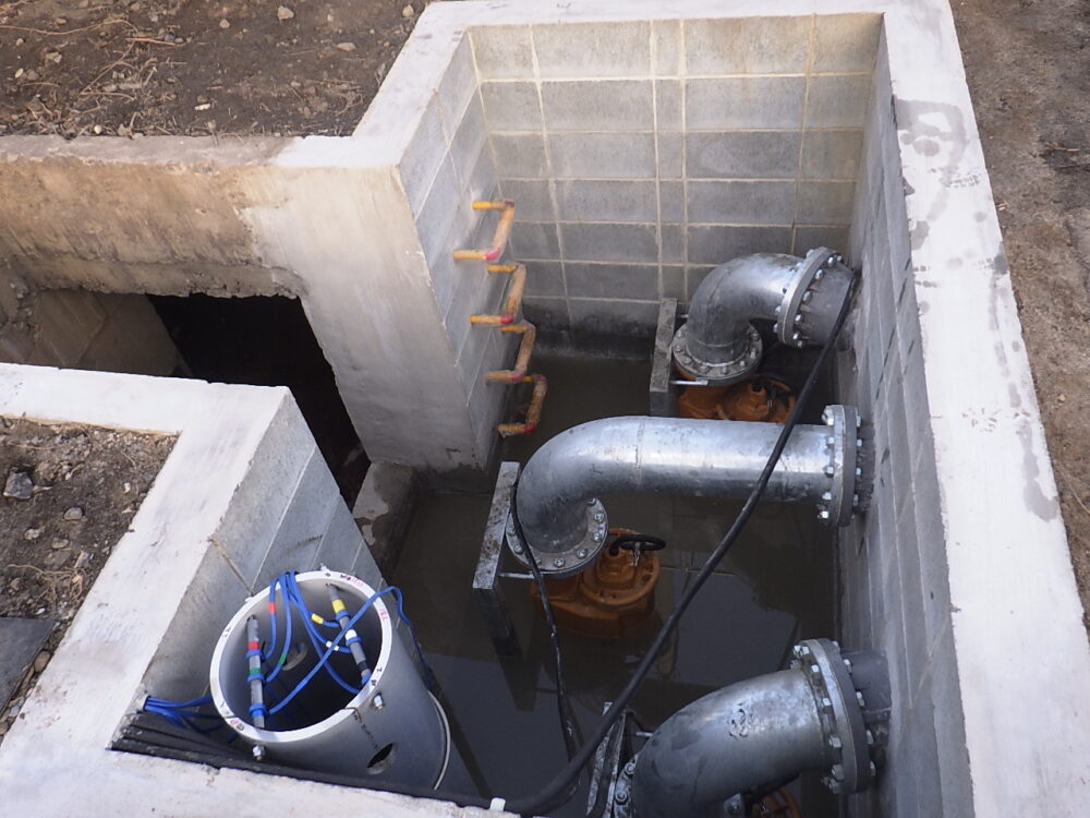 サムネイル：新開町 排水工事